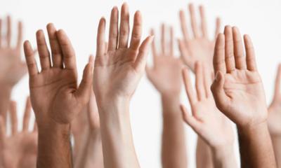 Raising Hands