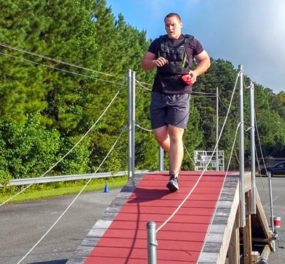 Police Training A Frame Run
