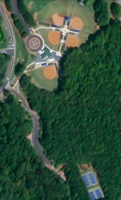 Sweat Mountain Park Aerial