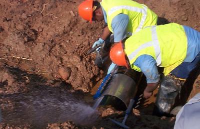 System Maintenance on a Water Pipe