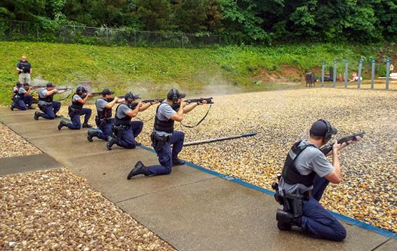 Police Training Patrol Rifle Range