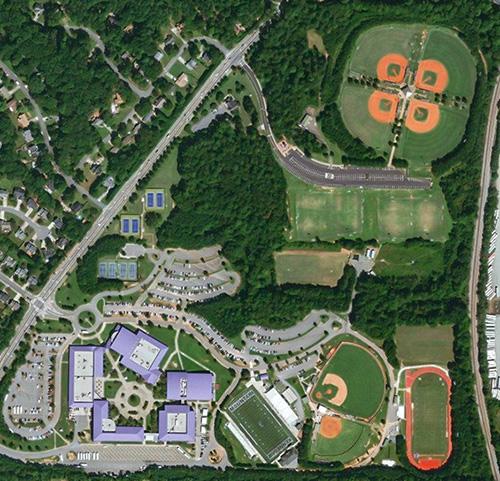 Big Shanty Park Aerial