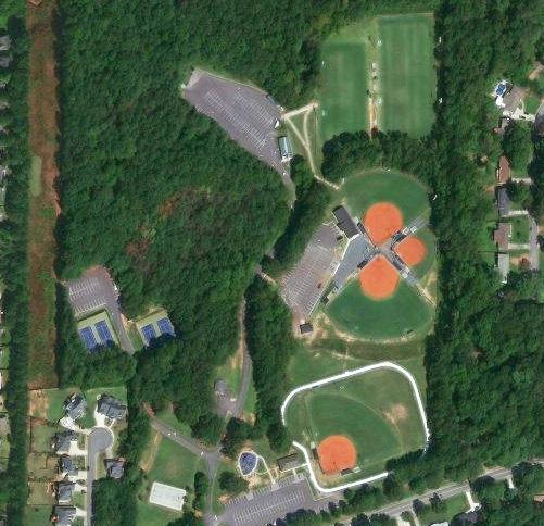 Hurt Road Park Aerial