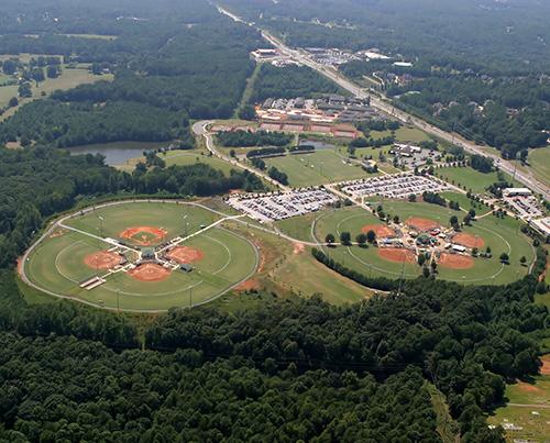 Lost Mountain Park Aerial