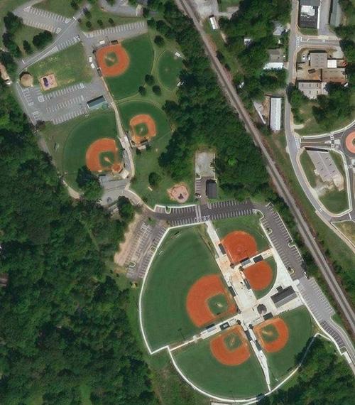 Powder Springs Park Aerial
