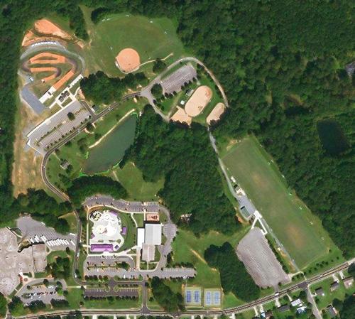 Wild Horse Creek Park Aerial