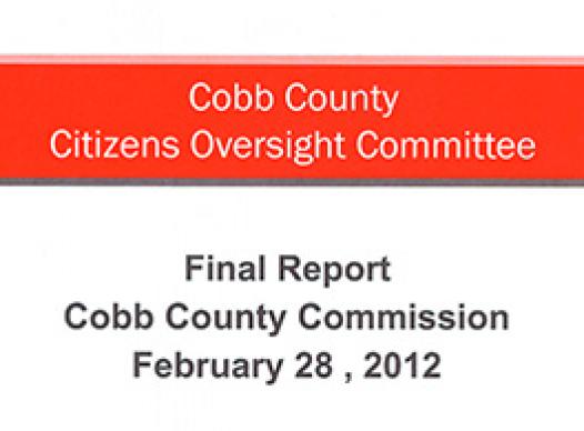 2012 Citizens Oversight Committee Report