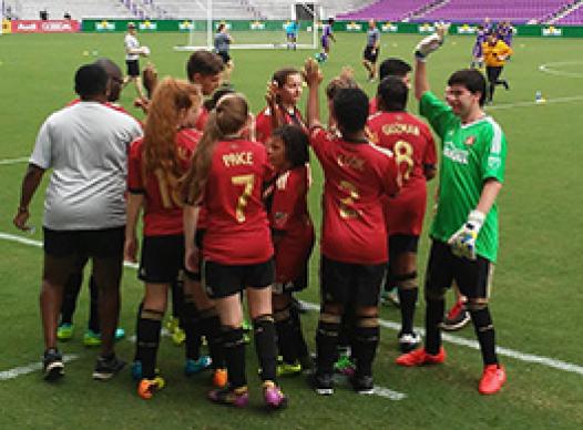 Cobb Special Olympic Soccer Team July 2017