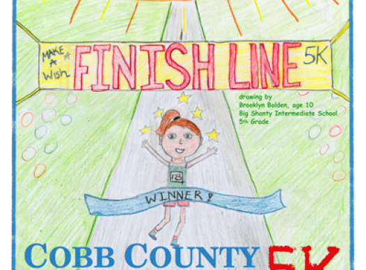Make-A-Wish 5K 2015 T-Shirt Design