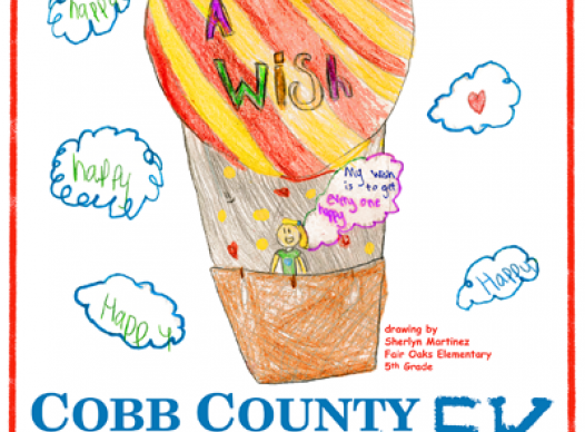 Make-A-Wish 5K 2017 T-Shirt Design