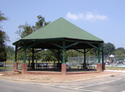 Powder Springs Park pavilion