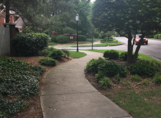 Sidewalks in District 1