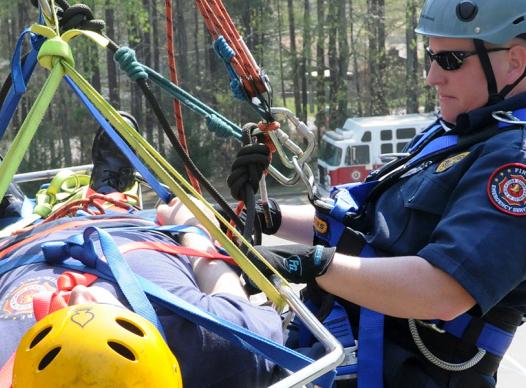 Fire Department Backboard Rescue