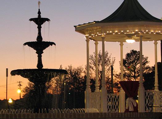 Safety Village at Sunset
