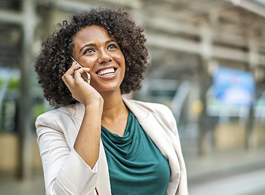 Woman on Phone