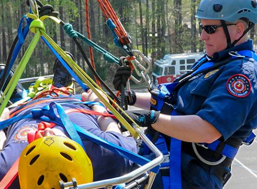 Emergency medical building extraction training