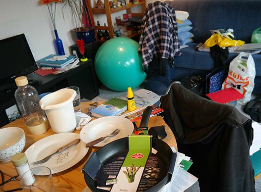Messy Apartment
