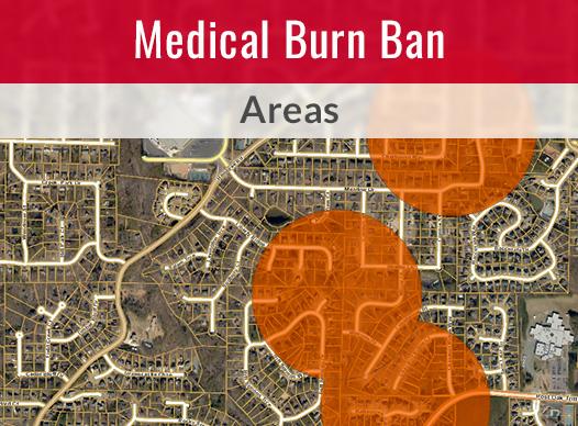 Medical Burn Ban Areas