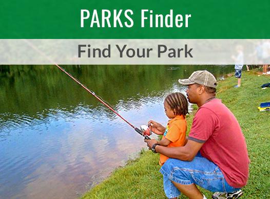 Find Your Park map provided by GIS