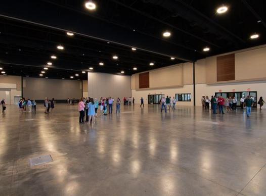 Interior photo of the Event Center at Jim Miller Park.