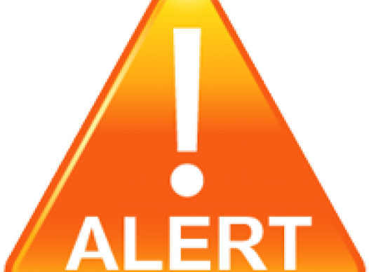 water alert orange