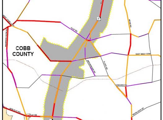 Austell Road LCI Study Area Map