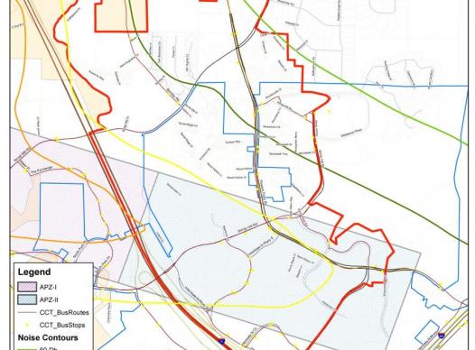 Powers Ferry Master Plan Boundary Map