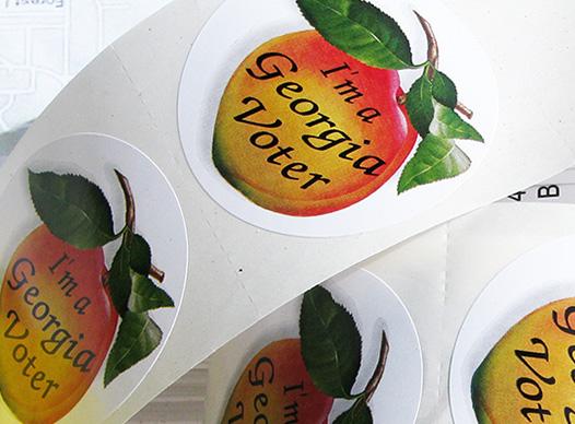 Georgia Voter Sticker
