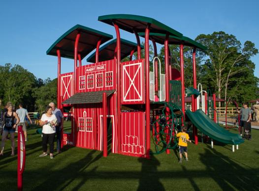 Photo of the Mabry Park playground.
