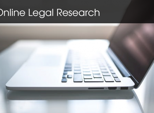 Online Legal research Laptop