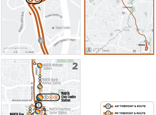 Picture of Route 100 Map