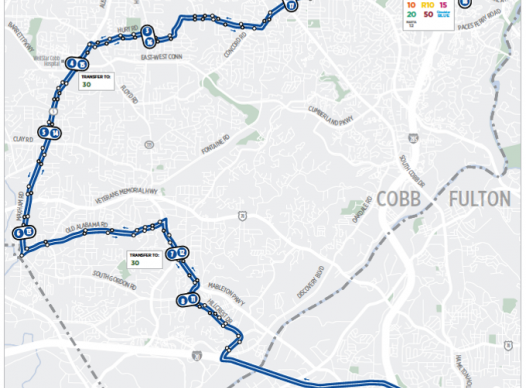 Picture of Route 25 Map