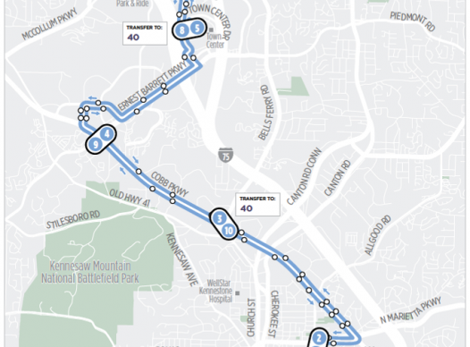 Picture of Route 45 Map