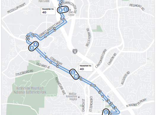 CobbLinc Route: Route 45 | Cobb County Georgia