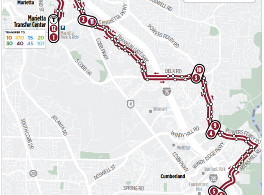 Picture of Route 50 Map