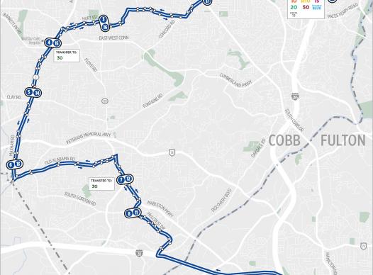 Picture of Route 25 Map