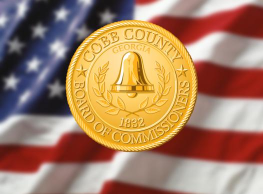 BOC Seal Over US Flag