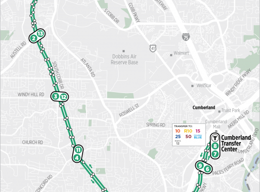 Picture of Route 20 map