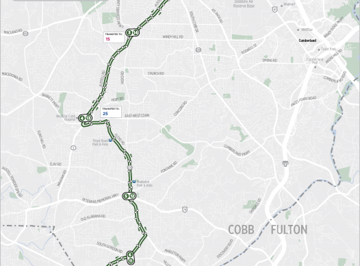 Picture of Route 30 map