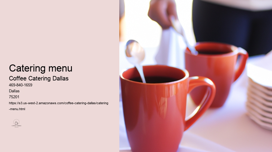 catering menu