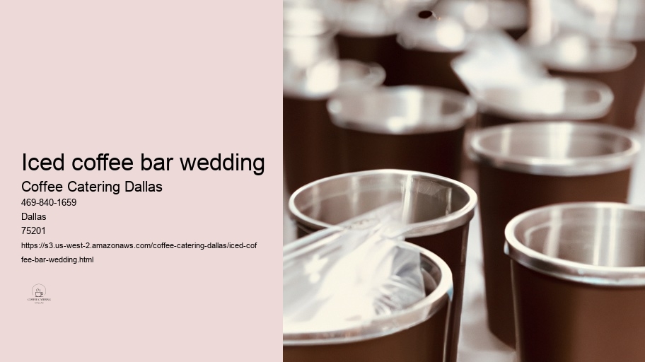 Trends and Innovations with Coffee Catering Services in Dallas 