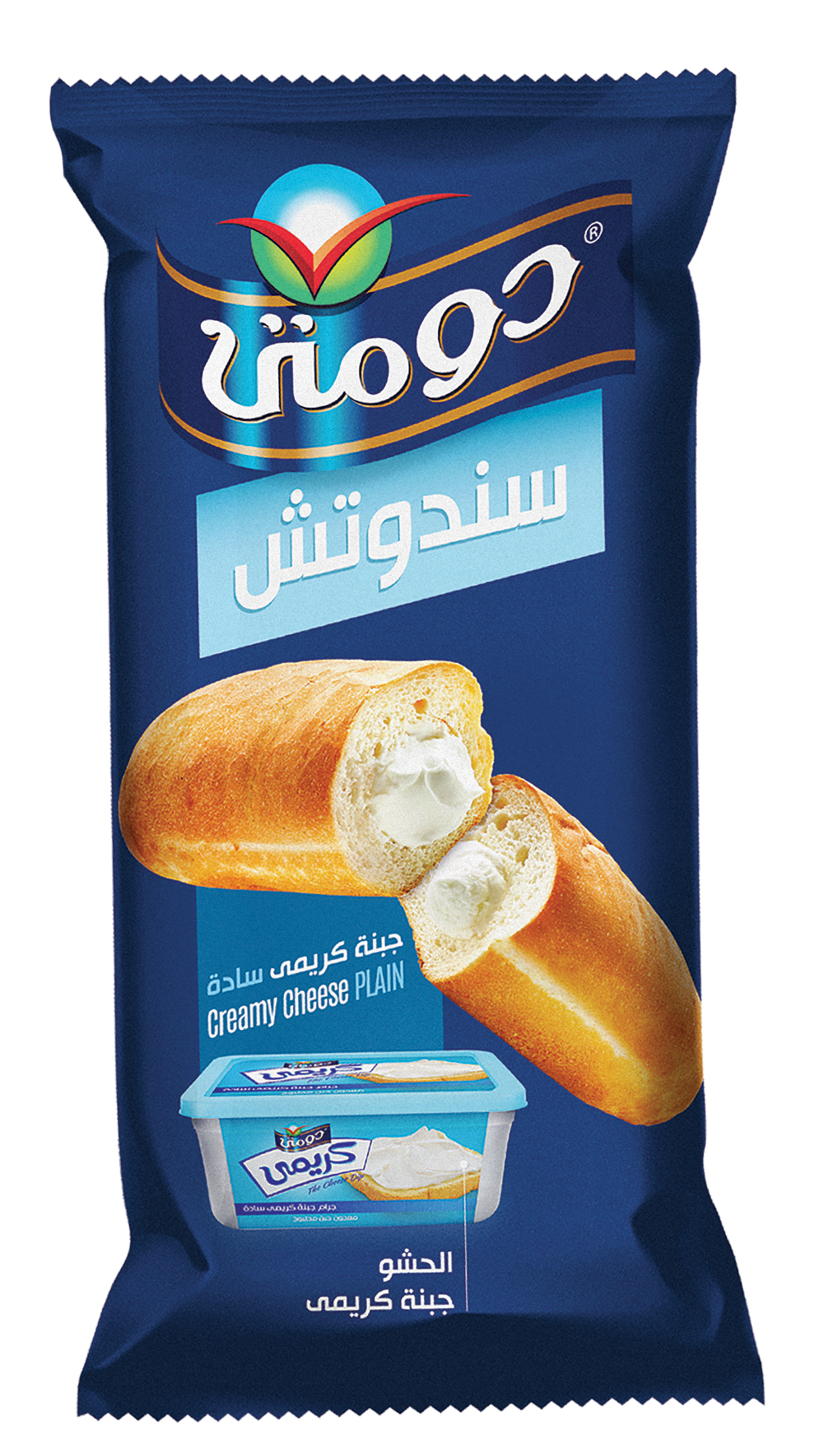 Best Price Domty Sandwich Creamy Cheese Plain 1Pc In Egypt دؤرومة