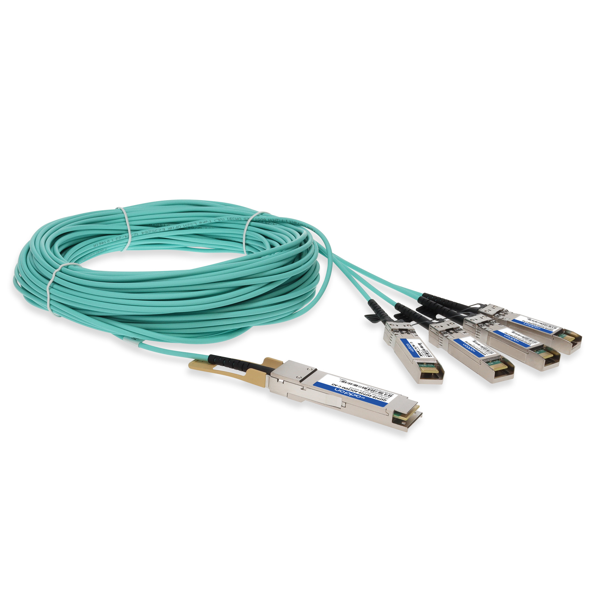QSFP28-4SFP28-AOC20M-C-AO