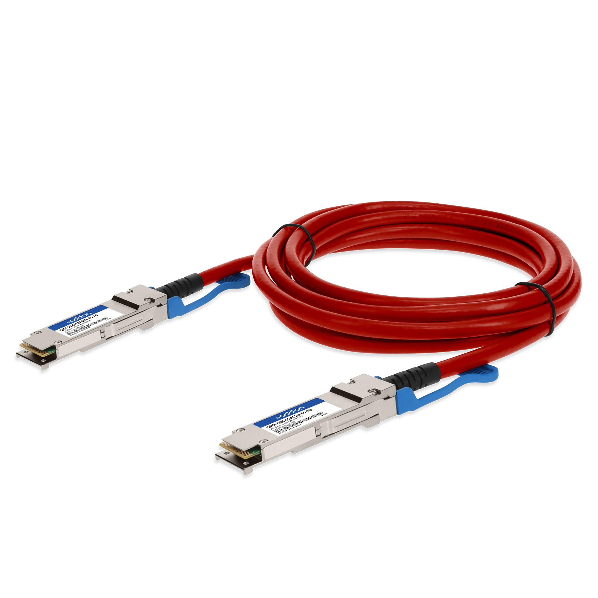 QSFP-100G-PDAC1M-RD-AO