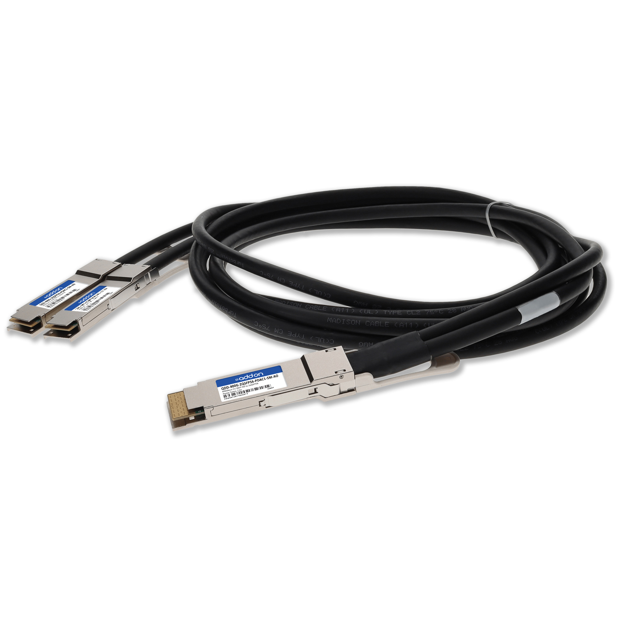 QDD-400G-2QSFP56-PDAC1-5M-AO