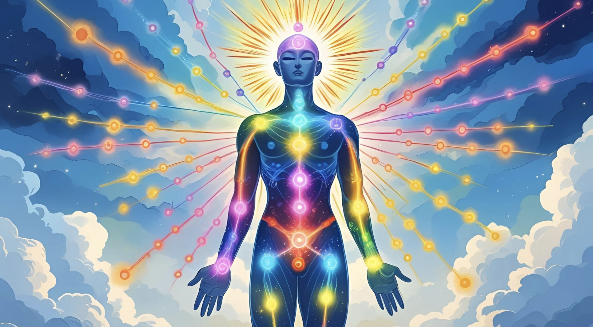 Energetische kaart van spiritueel ontwaken: Do-In Yoga balanceert meridianen volgens TCG tijdens bewustzijnsveranderingen – harmoniseer je levensenergie (Qi)