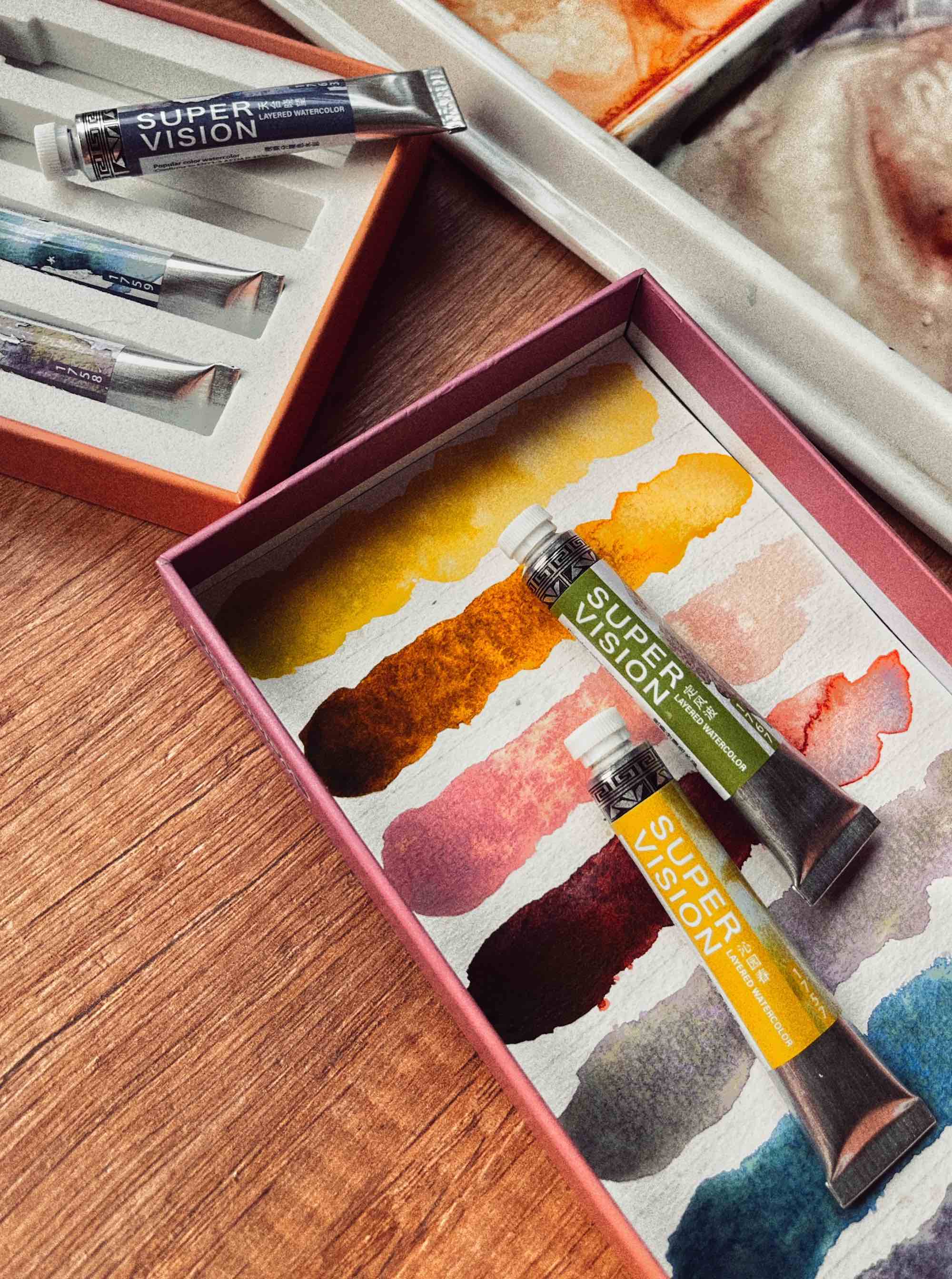 Supervision Art Paints and Swatches