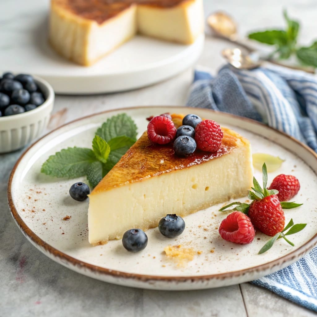 Flan à la vanille sans FODMAP