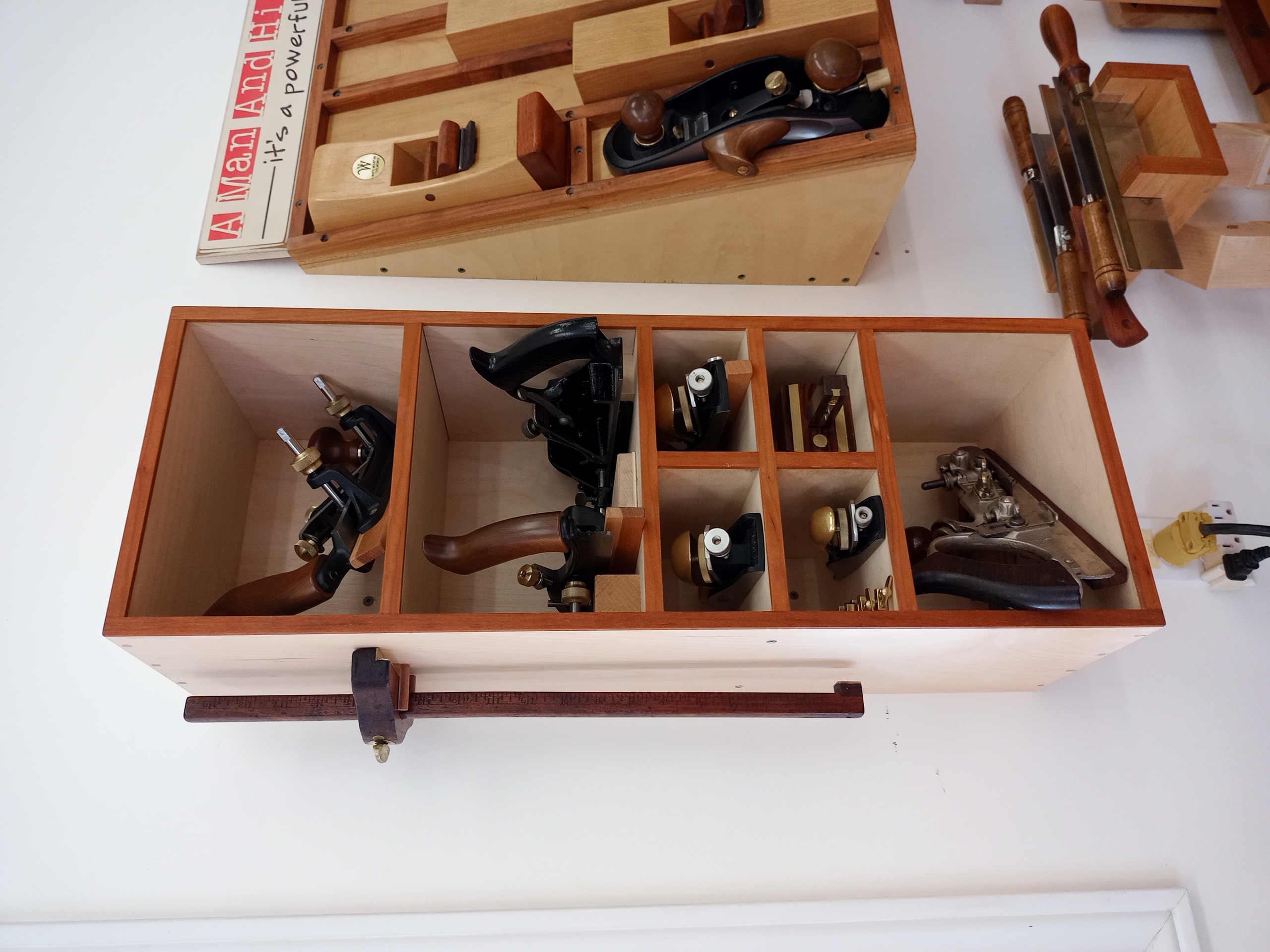 Hand Plane Cabinet