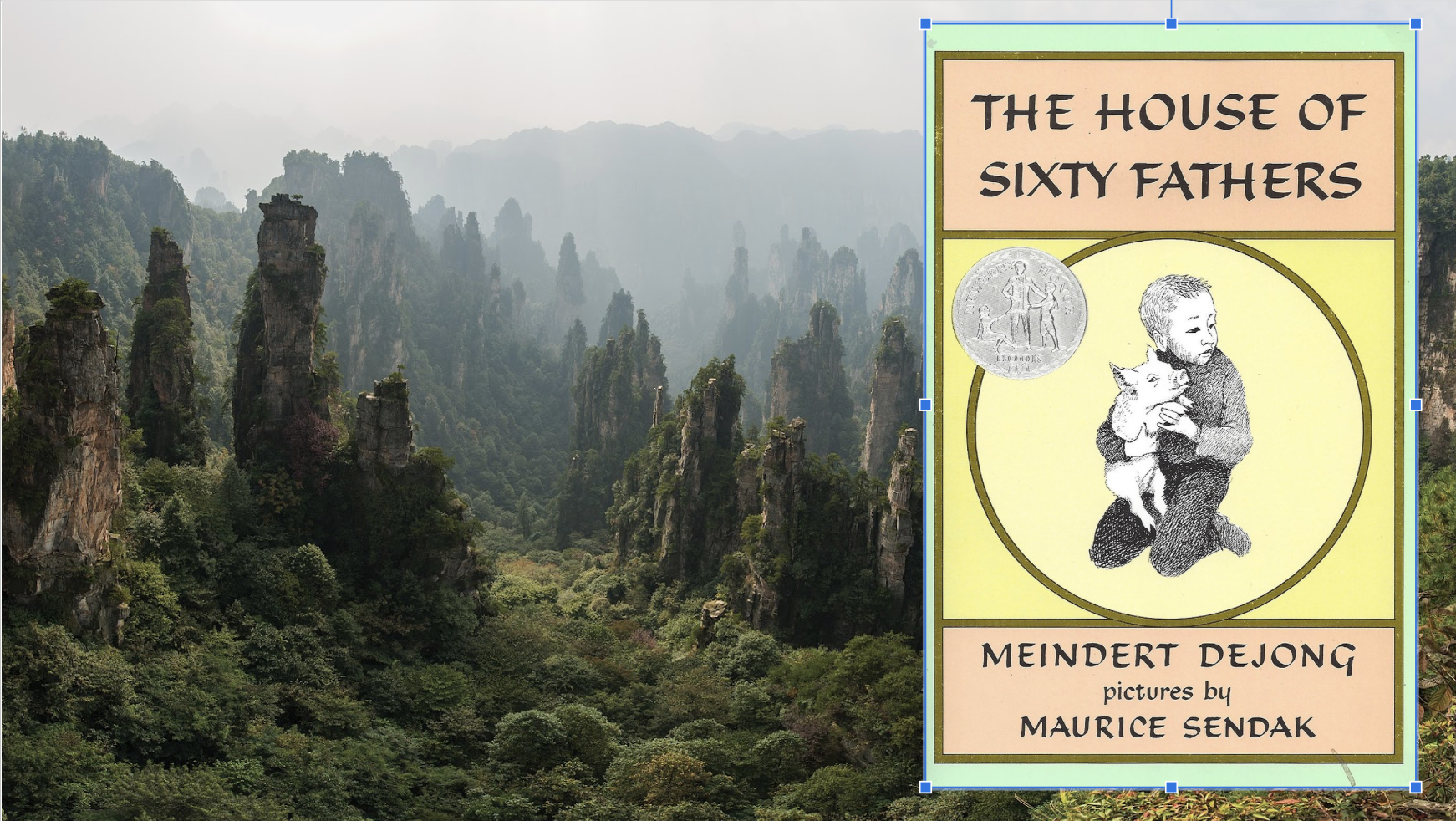 The House of Sixty Fathers by Meindert DeJong - Hunan Province mountains in China